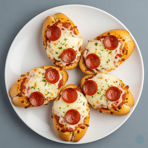 4 Pcs Garlic Bread, Cheese & Pepperoni 