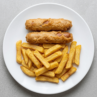 Smoked Sausage In Batter 