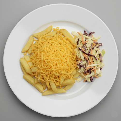 Chips, Cheese & Coleslaw 