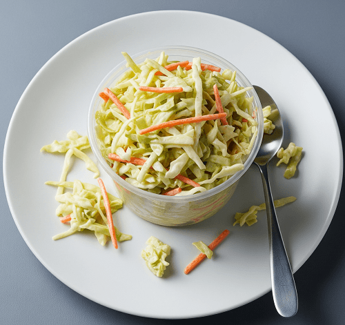 Portion Of Coleslaw 