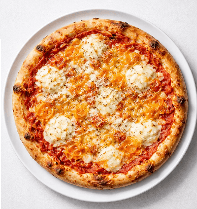 Three Formaggi Pizza 