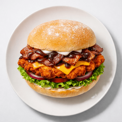 Spicy Chicken Smoked Sandwich 